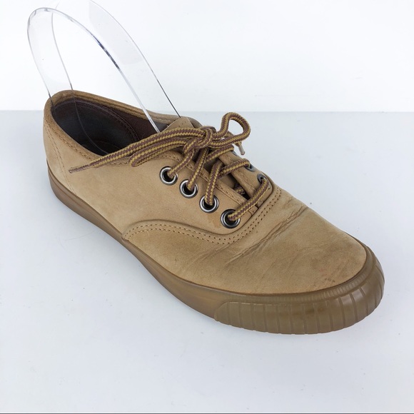 Vintage Light Brown Leather Keds Sneakers